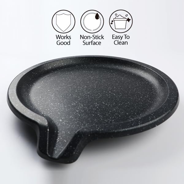 Stovetop Korean BBQ Grill Pan, 13.4 inch, Cast Aluminum, for indoor outdoor