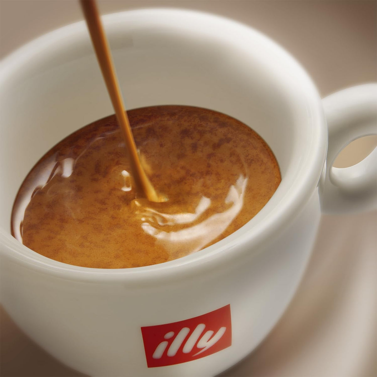 illy Decaf Whole Bean Coffee, Classic Medium Roast Gourmet Blend, 100% Arabica Coffee, 8.8 Ounce (Pack of 1)