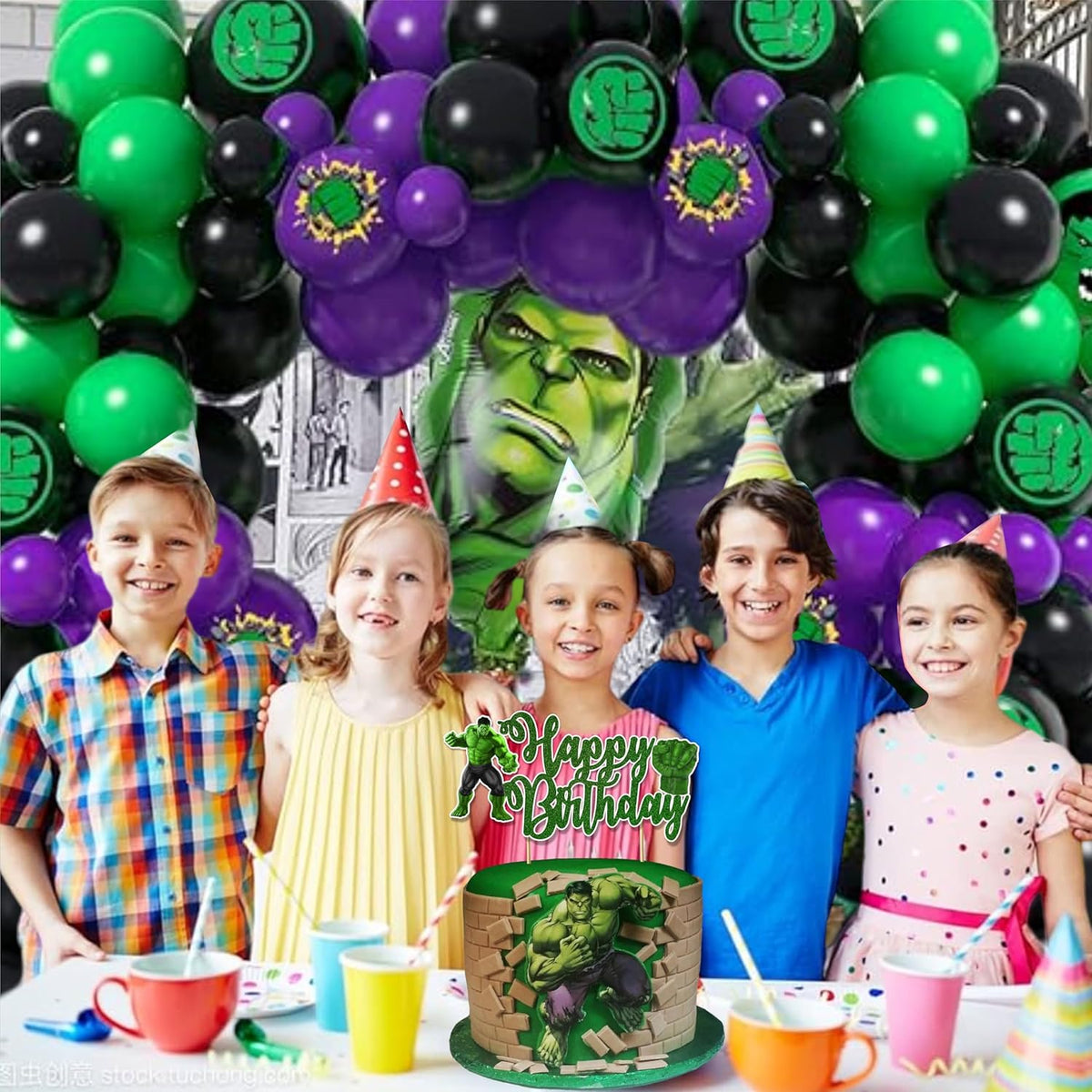 "HLK Happy Birthday Cake Topper – Vibrant, Durable & Reusable | Perfect for Parties – Add a Spark to Your Celebration! Order Today for a Memorable Event!"