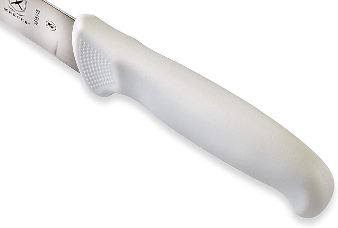 Mercer Culinary Ultimate White 12" Plain Edge Slicer Knife