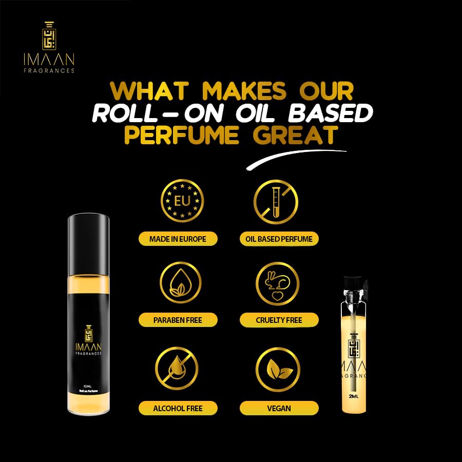 'Black Opus' For Women - Inspired by Black Opium - Oil Based Luxury Perfume