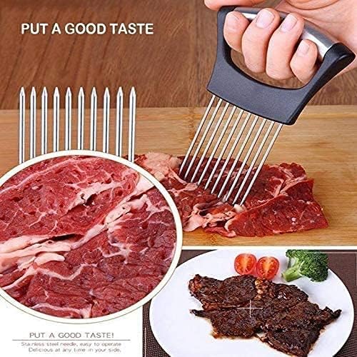 Cookwise Onion, tomato, lime, potato, meat, vegetable holder and slicer. Cool kitchen gadget cutter, nice chef gift
