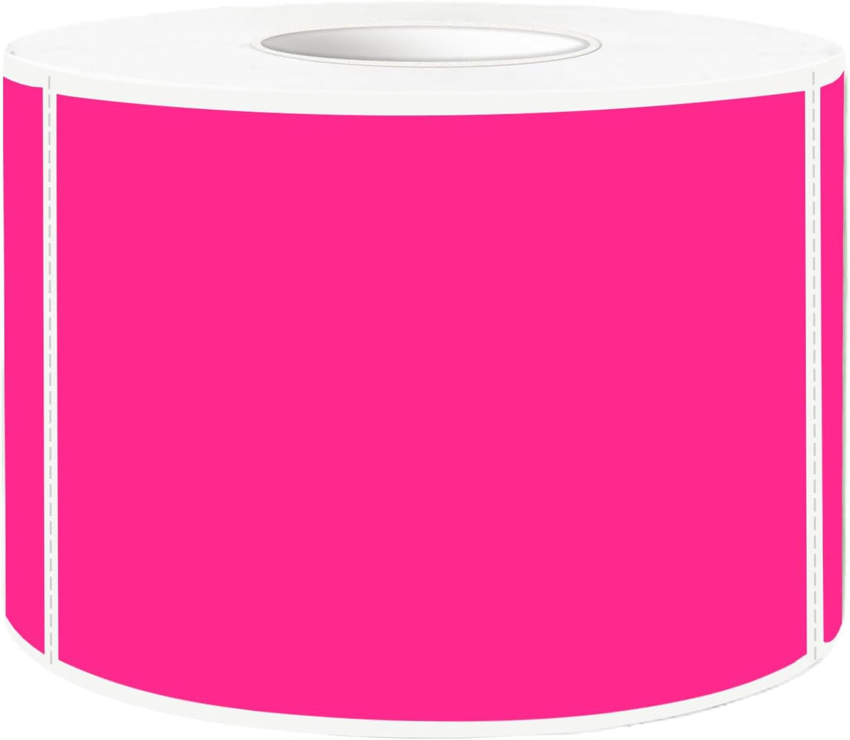 STARLIBOO Neon Colored Labels Stickers 3 x 2 Inch, Rectangle Moving Labels Stickers, 250Pcs Garage Sale Price Stickers, Adhesive Moving Labels for Boxes- Fluorescent Pink