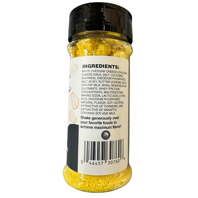 Amish Country Popcorn | Seasoning Variety Pack | Cheddar Cheese - 4.7 oz and White Cheddar Cheese - 3.8 oz Popcorn Seasoning | Old Fashioned, Non-GMO and Gluten Free