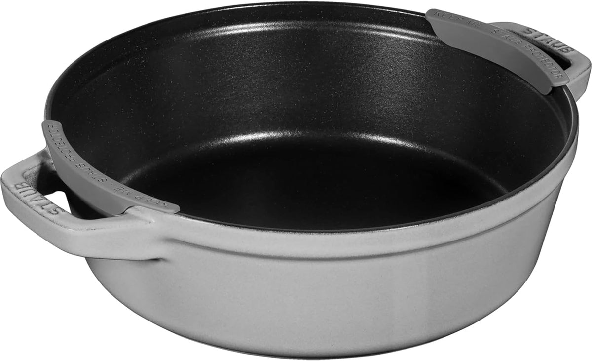 Staub Cast Iron 4-pc Stackable Set - Graphite