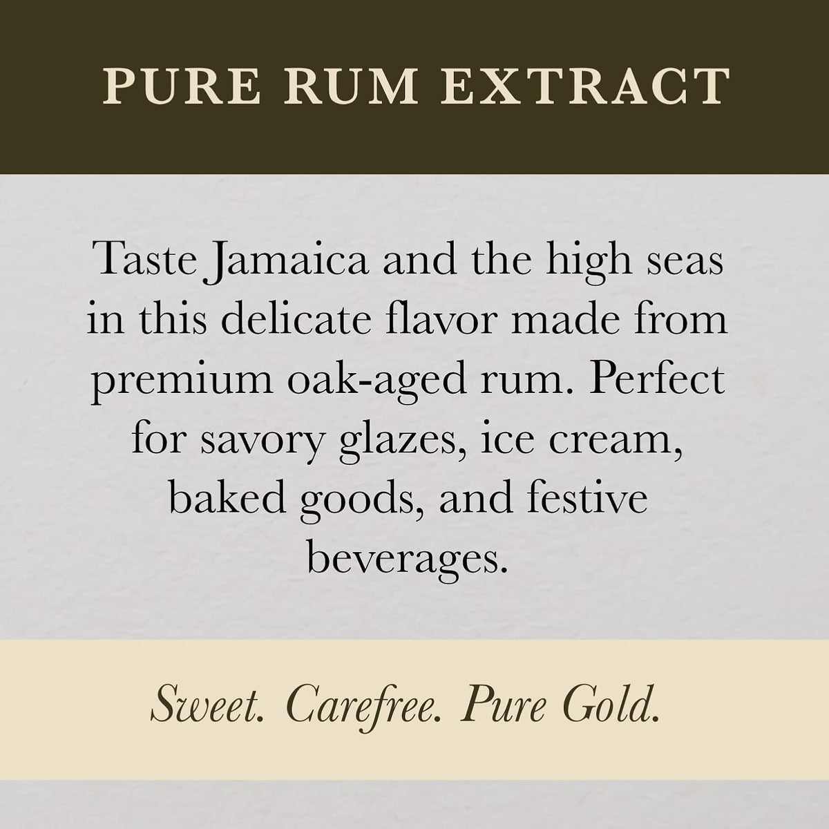 Cook's, Pure Rum Extract, For Baking, Ice Cream, Candies, Cakes, 8 oz