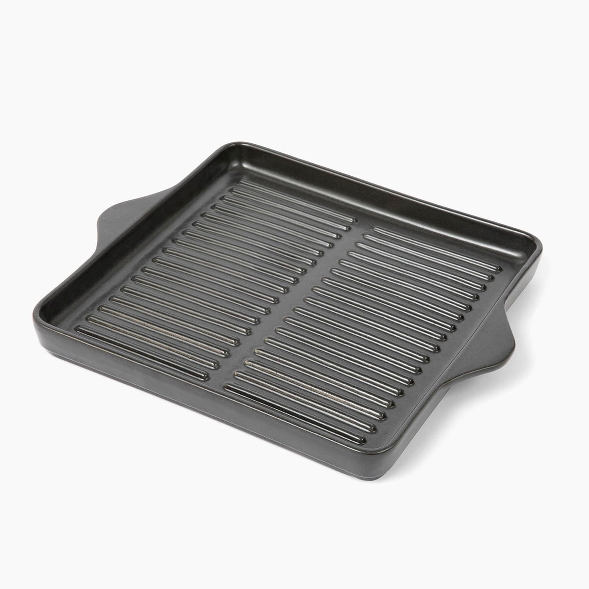 Larder & Vine Indoor/Outdoor Ceramic Stoneware Grill Pan Handmade in Italy