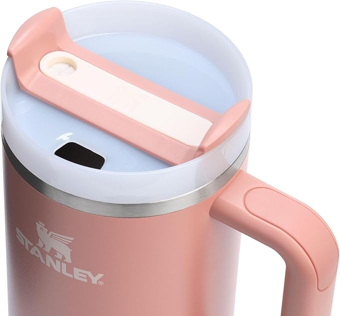 STANLEY Quencher H2.0 Tumbler with Handle and Straw 40 oz | Flowstate 3-Position Lid | Cup Holder Compatible for Travel | Insulated Stainless Steel Cup | BPA-Free | Exclusive Sienna