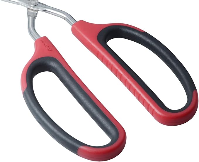 Scissor Tongs 11-Inch Heavy Duty Stainless Steel Scissor Cooking Tongs