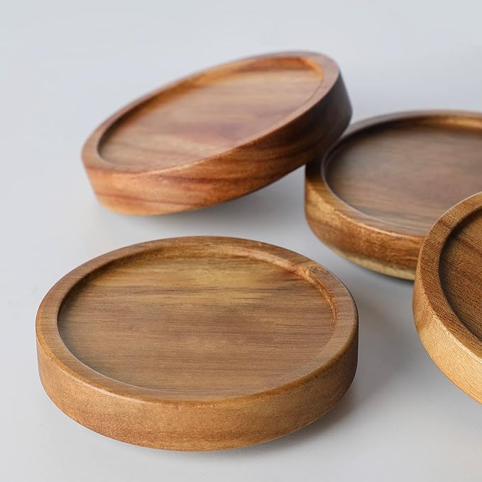 Glass Storage Containers Set, High Borosilicate Glass Jars with Wooden Lids Kitchen Food Canisters s for Coffee Beans/Sugar/Noodles/Nuts/Cookies/Pasta