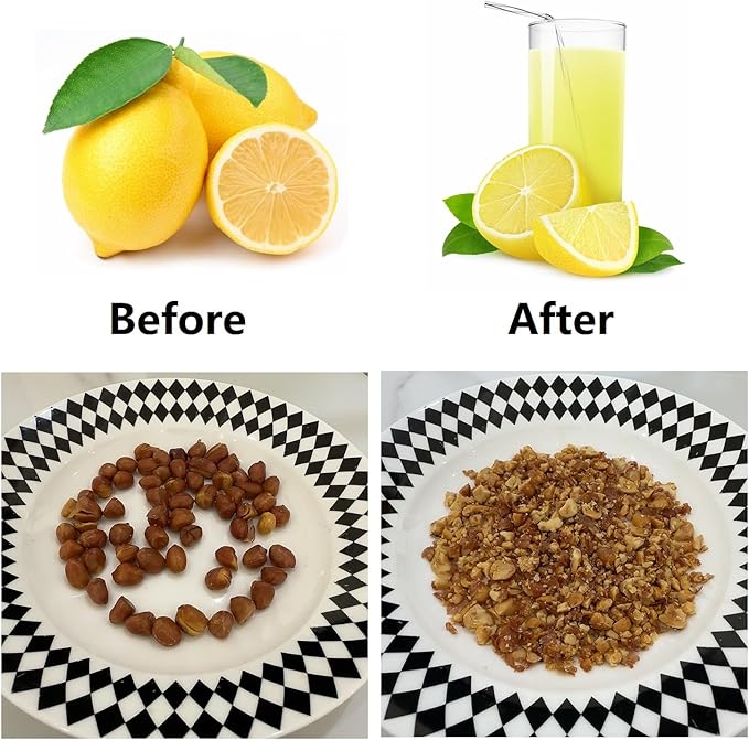 Manual Desktop Heavy Duty Lemon Smasher Orange Juicer Lemon Squeezer Lime Extractor Nut Grinder for Fruit and Nuts (WN015)
