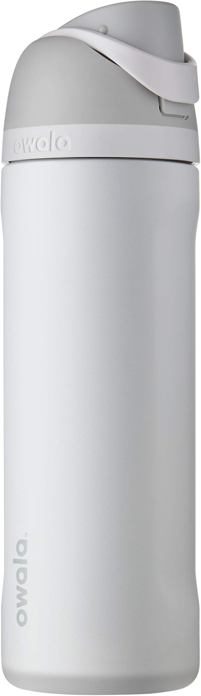 Owala FreeSip Insulated Stainless Steel Water Bottle with Straw, BPA-Free Sports Water Bottle, Great for Travel, 24 Oz, Shy Marshmallow