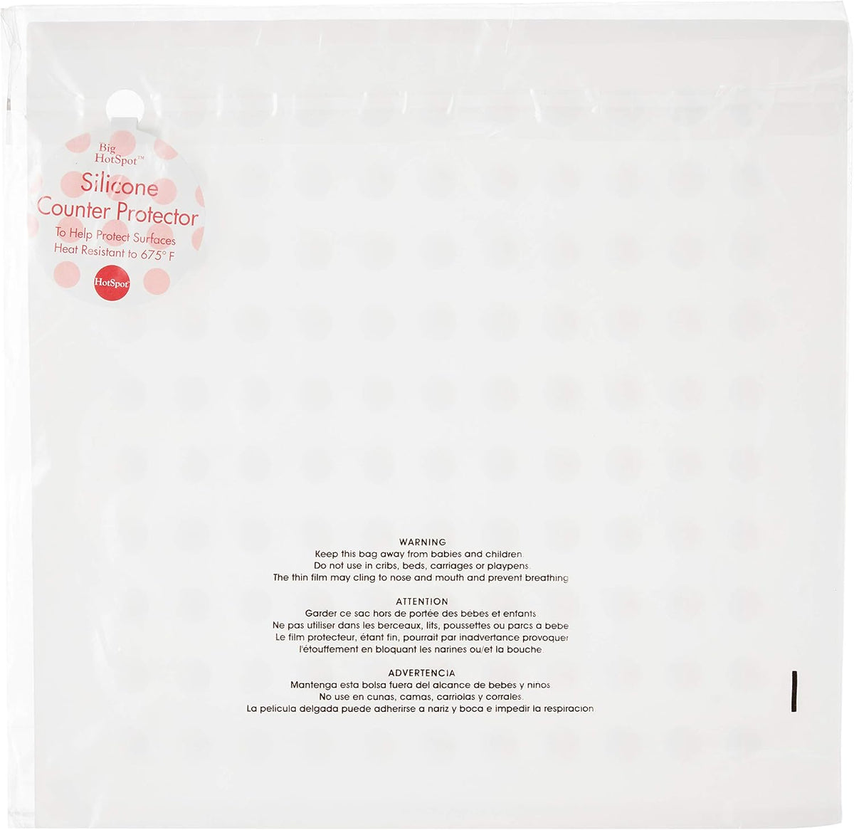 Lamson Jumbo Silicone Hotspot 11.5" x 11.5" - Clear
