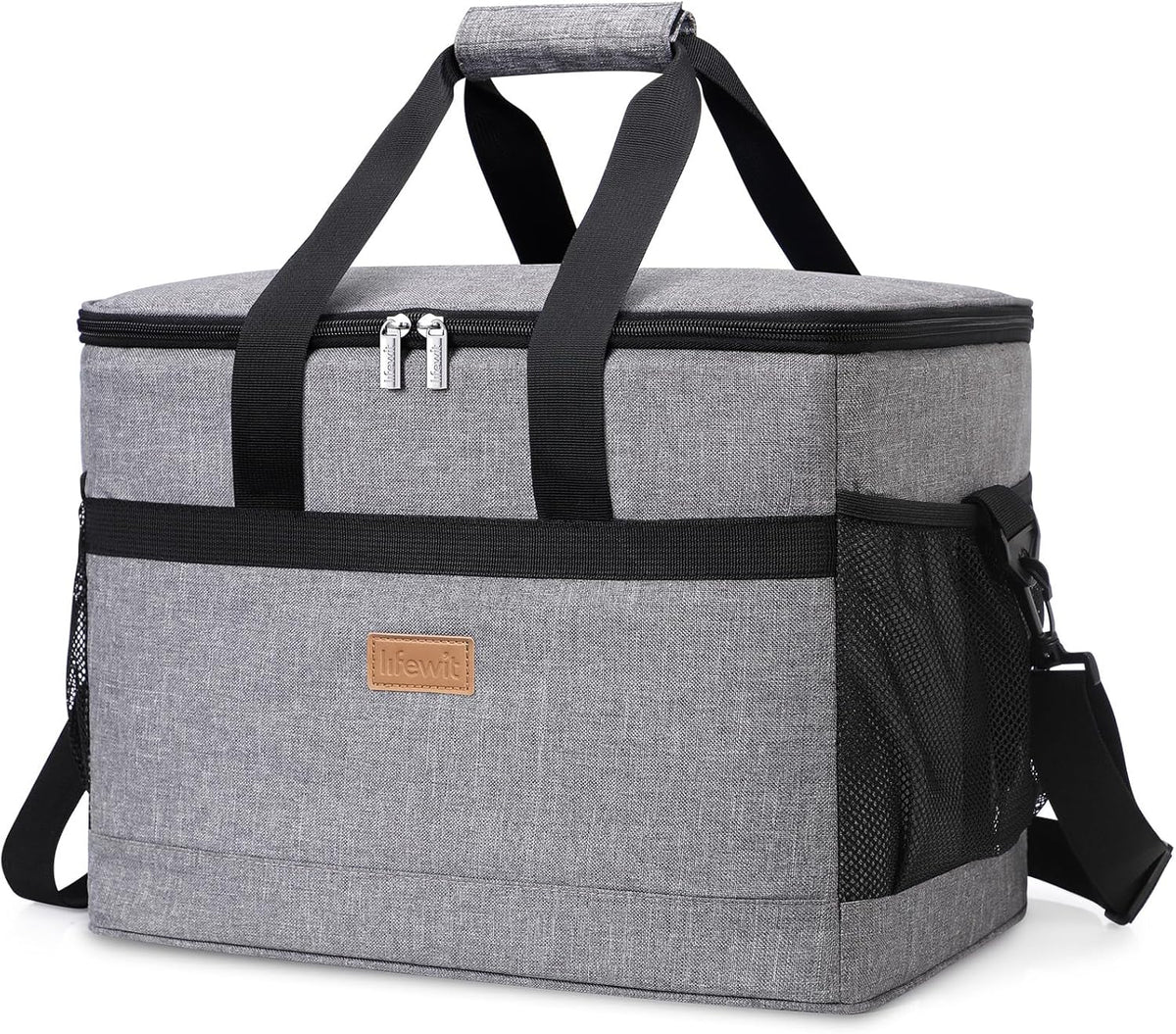 Lifewit Cooler Bag 30/50/60 Cans Collapsible and Insulated Large Lunch Bag Leakproof Soft Cooler Portable Tote for Camping/BBQ/Family Outdoor Activities
