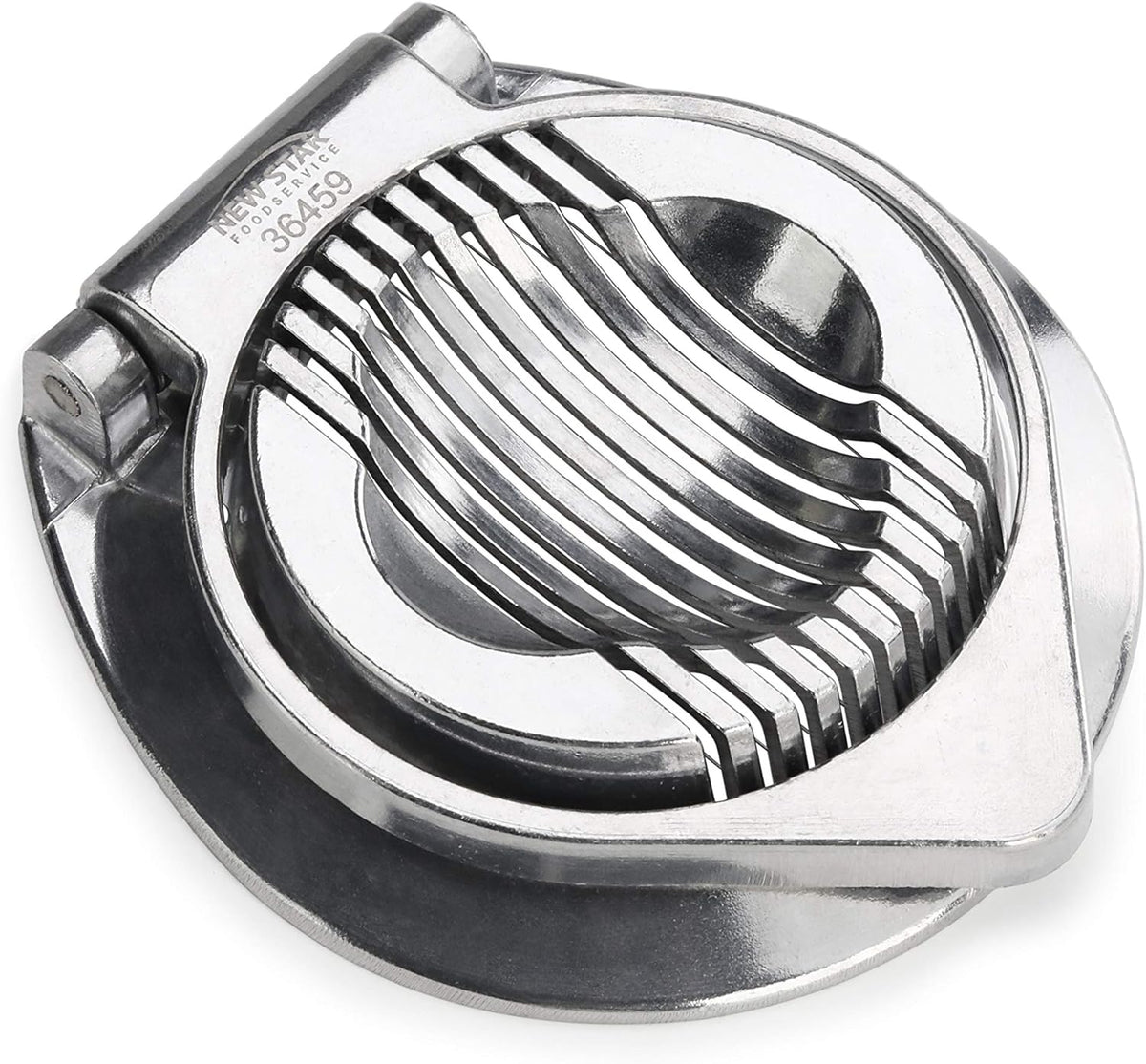 New Star Foodservice 36459 Commercial Grade Aluminum Egg Slicer, Mushroom Slicer with Stainless Steel Wire (Hand Wash Only)
