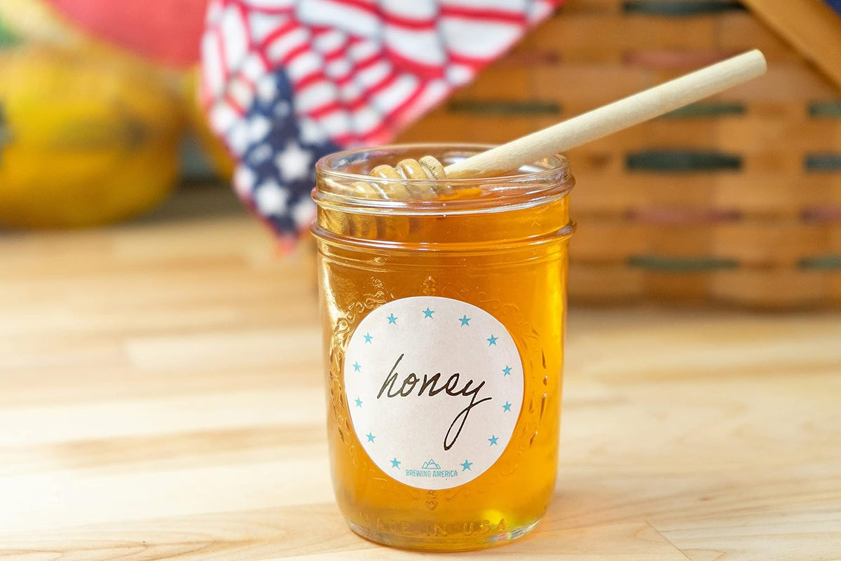 Dissolvable Food Labels for Canning, Pantry, Food Containers, and Mason Jar Food Prep Storage and Organization - Made in USA - Completely Washes Away -250 Labels - 2 Inch Round