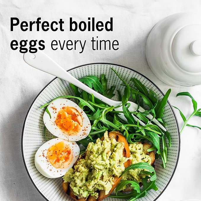 Penguin Beepegg – Egg Timer for Boiling Eggs – Musical Egg Cooker for Soft, Medium, Hard Boiled Eggs – Food Safe – Singing Floating Egg Timer – Egg Cooker for 3 Levels of Doneness - Brainstream