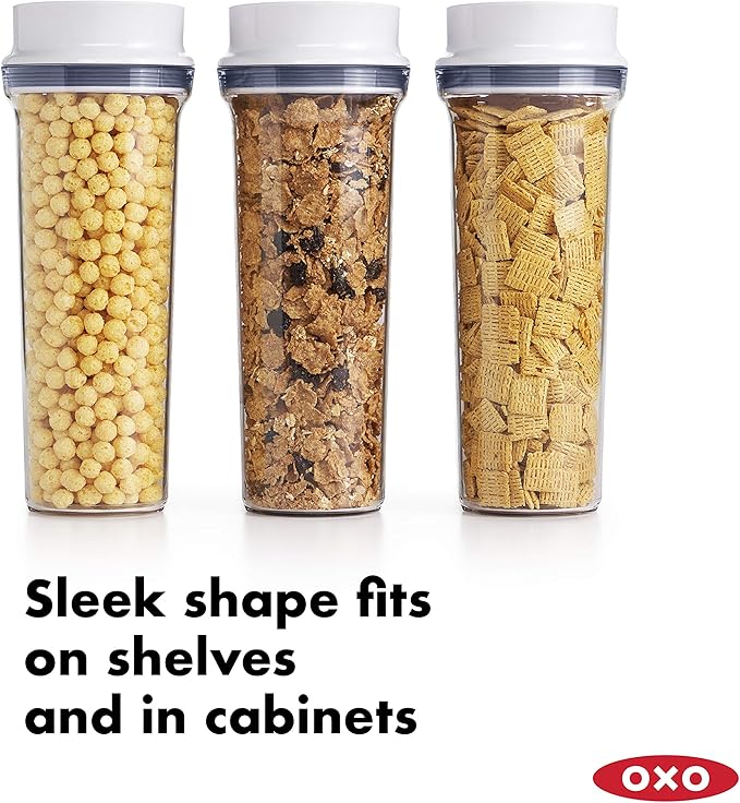 OXO Good Grips 3-Piece POP Cereal Dispenser Set