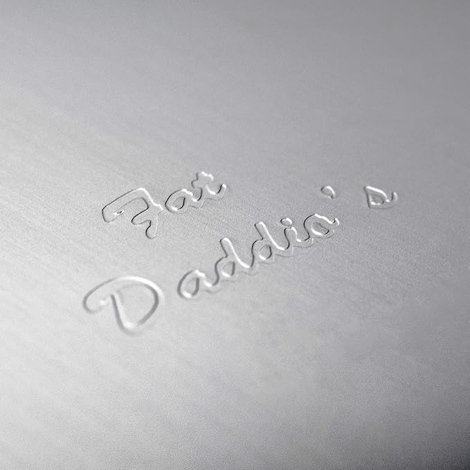 Fat Daddio's Anodized Aluminum 3-Tiered Even Round Cake Pan Set, 4 Inch Depth